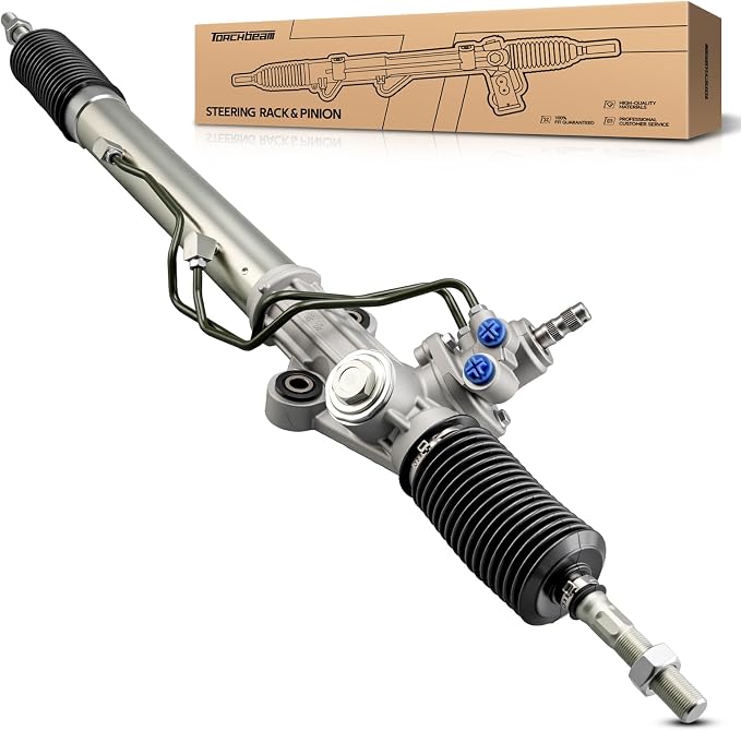 Torchbeam Power Steering Rack & Pinion Assembly Fit for 1998 1999 2000 2001 2002 Land Cruiser, LX470, Hydraulic System Steering, Replaces OEM 26-2603