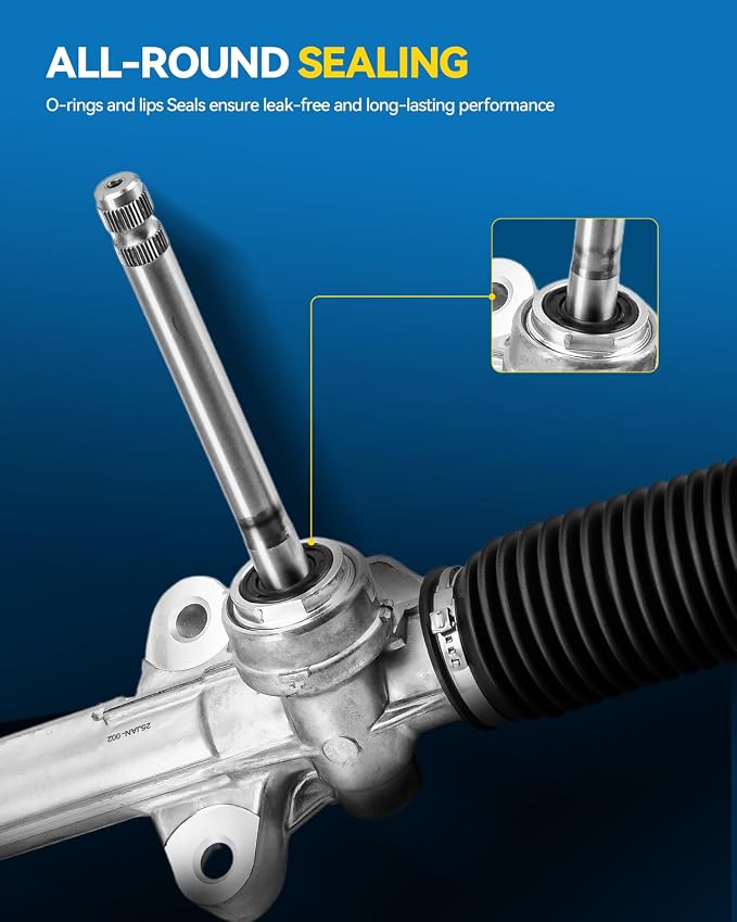 PHILTOP Electronic Power Steering Rack and Pinion Compatible with Hyundai Elantra 2009-2010 All Models, Elantra 2011-2012 2.0L, Rack and Pinion Replace 24-2402