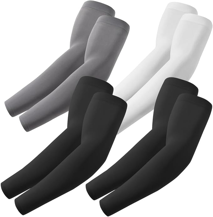 ROXUN Arm Sleeves Cooling UV Sun Protection Sport Compression for Men Women | UPF50,Seamless cover arms,Tattoo-covering,Lightweight & breathable,daily wear,Outdoor work,Basketball Baseball,Mangas