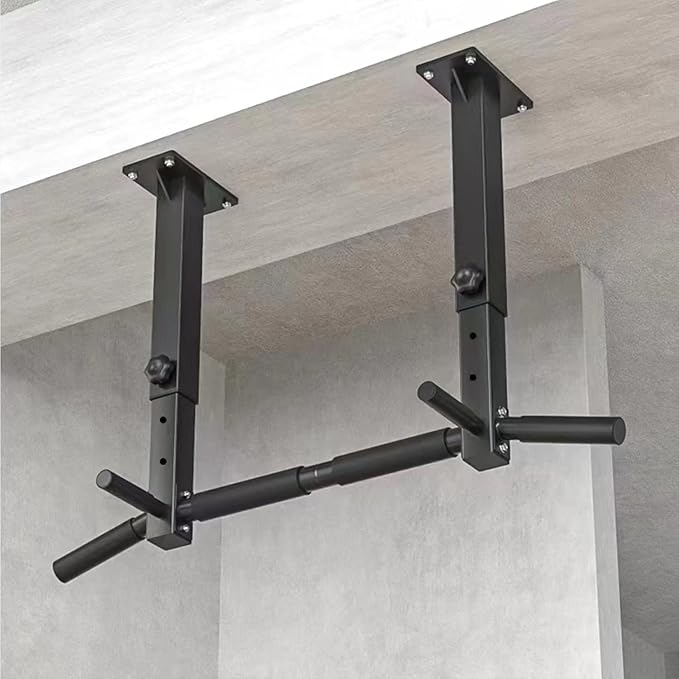 Ceiling Mounted Pull Up Bar, Joist Mount Chin Up Bar