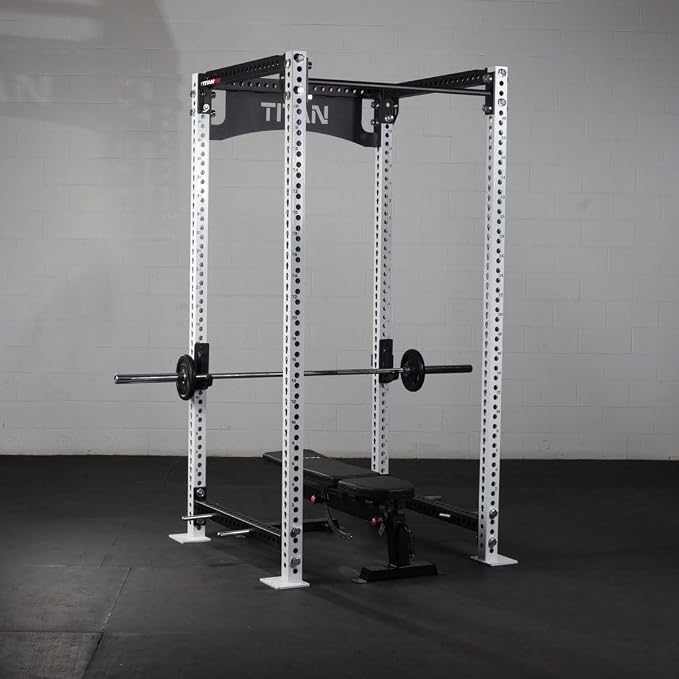Titan Fitness Grip Plates, Cast Iron and Rubber Coating
