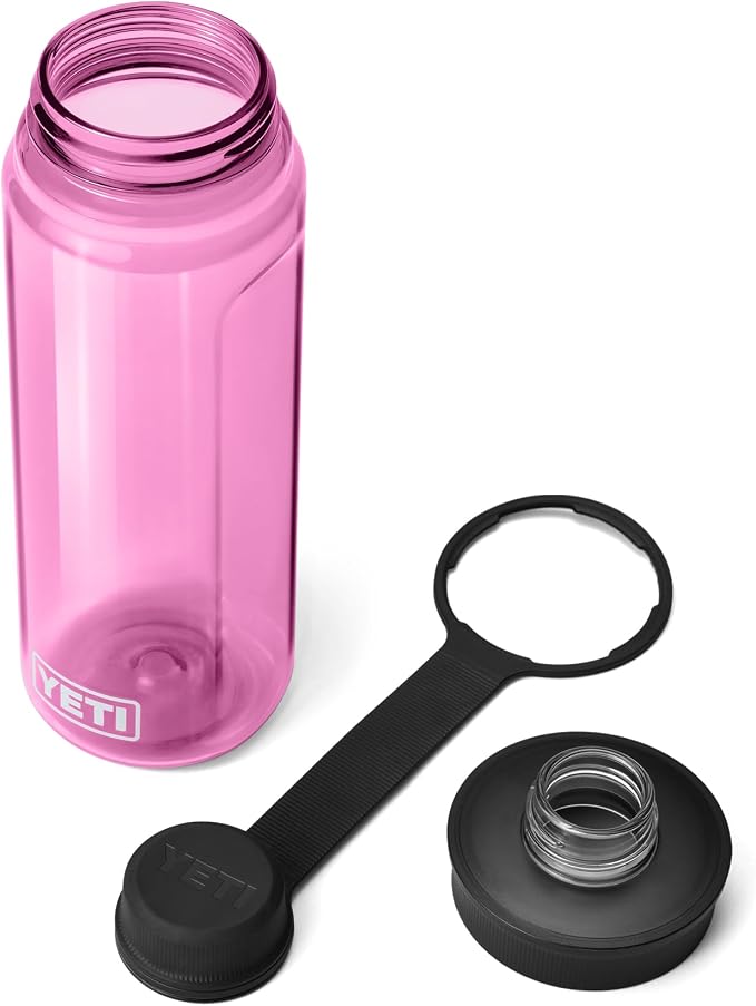 YETI Yonder Water Bottle with Yonder Tether Cap, Lightweight, Leakproof and BPA-Free