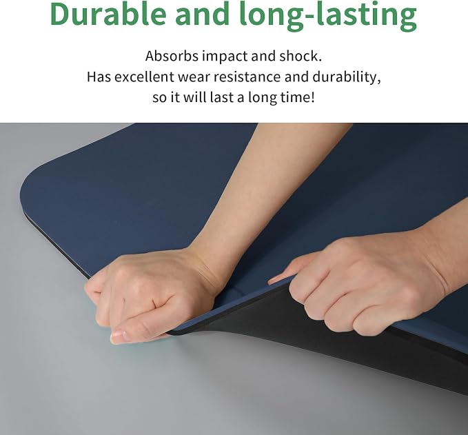 PAIDU POE Yoga Mat （10mm）Extra Thick Fitness Mat 72"x24" with Carry Strap | Non-slip, tear-resistant and suitable for all ages, perfect for yoga, Pilates, home gym and full-body workouts.