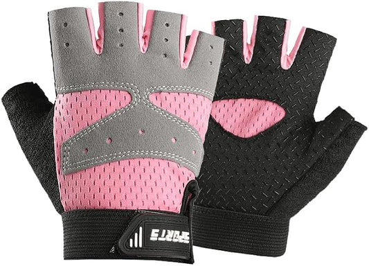INOGIH Workout Exercise Gloves for Men and Women - Lightweight Gym Gloves for Weight Lifting, Cycling, Training