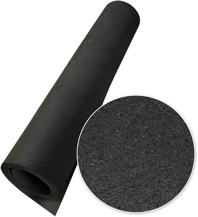 Rubber-Cal Elephant Bark Rubber Flooring - 3/16" Thick