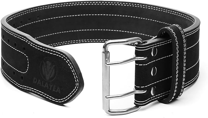 Men & Women Weight Lifting Belt, 100% Genuine Leather Weightlifting Belt, Comfortable Squat Belt, Deadlift Belt or Powerlifting Belt, Workout Belt for Strength Training