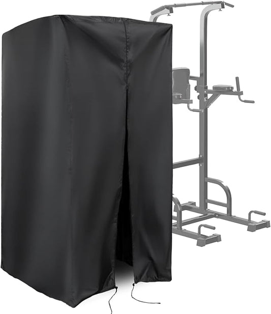 39 Inch Pull Up Bar Station Cover for Power Tower,Pullup Dip Station Cover | 39x45x80,Waterproof Dustproof Heavy Duty Oxford Fabric Cover with Zipper,for Free Standing Workout Fitness Machine
