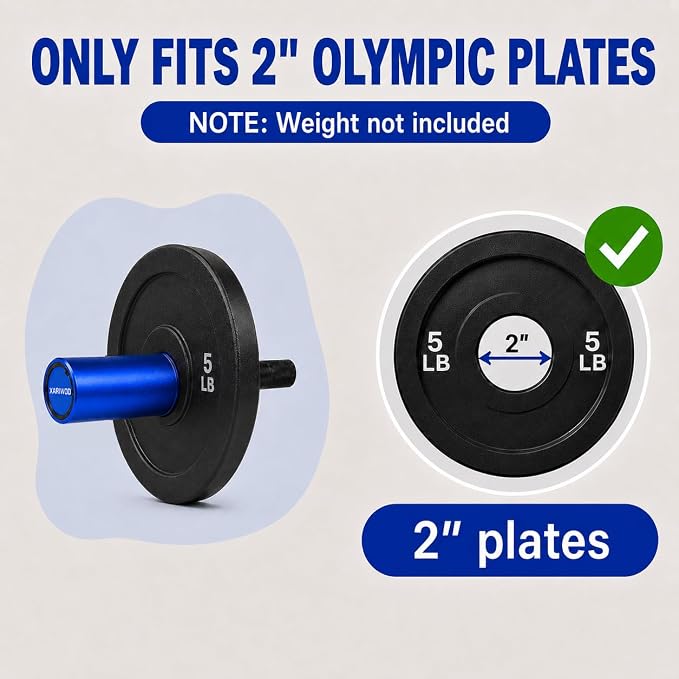 5 lb Kids Barbell, 48-Inch Technique Bar for 2-Inch Olympic Plates | Lightweight bar with knurled grip and 50 lb capacity for youth, teens, women and beginner training