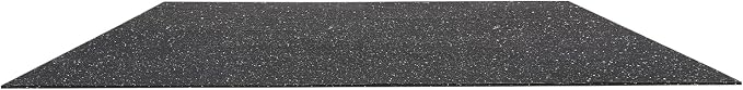 VEVOR 0.4Inch 96sq.ft 24 Tiles Gym Flooring for Home Gym, Rubber Top with High Density EVA Foam, 24 x 24In Gym Floor Exercise Equipment Mats, Interlocking Gym Mats, Puzzle Workout Mats, Black & White | Rubber Top with High Density EVA Foam, Lightweight...