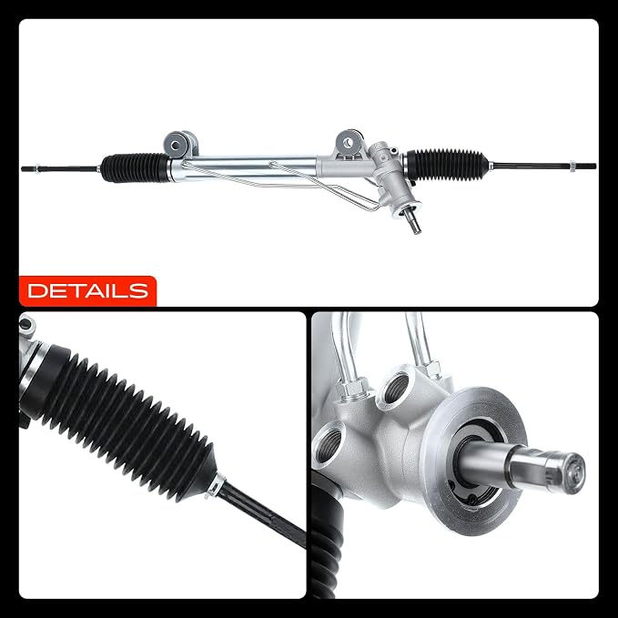 A-Premium Hydraulic Power Steering Rack and Pinion Assembly | Fits Chevy Silverado 1500 1999-2006 RWD & GMC Sierra 1500 1999-2006 RWD, Eliminates Leaks & Annoying Steering Noise