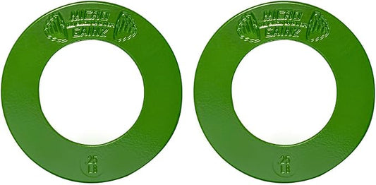 Micro Gainz Calibrated Fractional Weight Plate Set of 2 Plates, Choose Set (.25LB-1.25LB), Designed for Olympic Barbells for Strength Training & Micro Loading Bar Weights, Made in USA