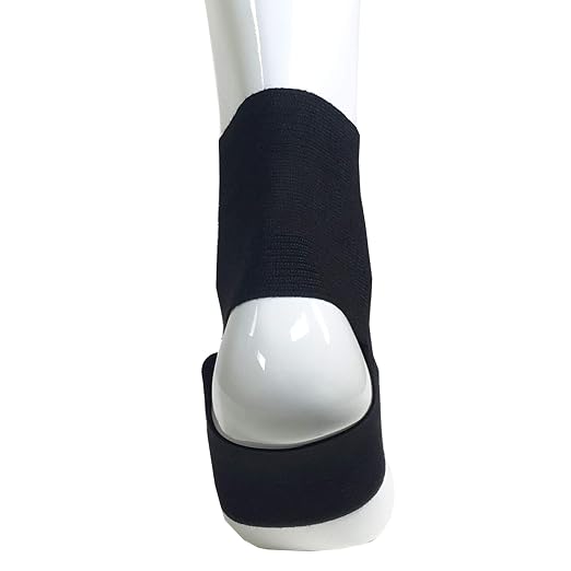 Champion Figure-8 Ankle Support, Light Elastic Compression Brace, Muscle Joint Recovery, Beige, 3X-Large
