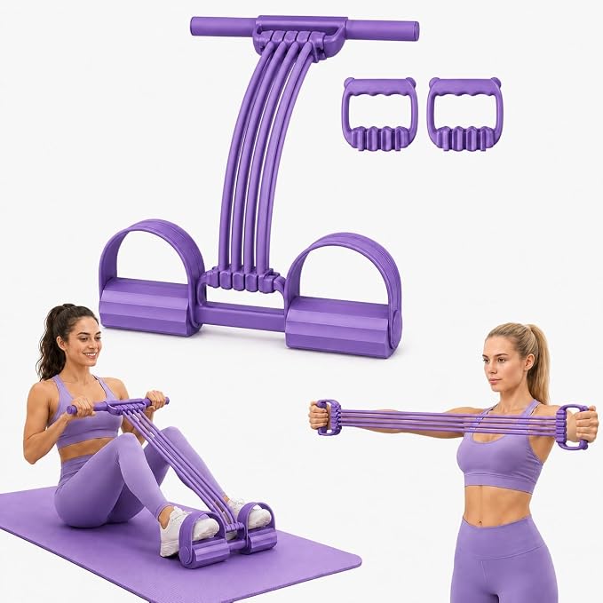 Pedal Resistance Band with Handles