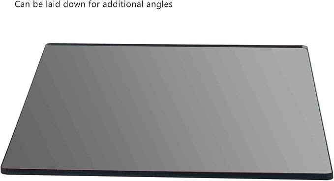 Marketing Holders 2 Pack Acrylic Mirror Sheet 5" x 7" Tabletop Decor Surface for Elegant DIY Wedding Centerpieces and Unique Mirrored Decorative Gallery Walls