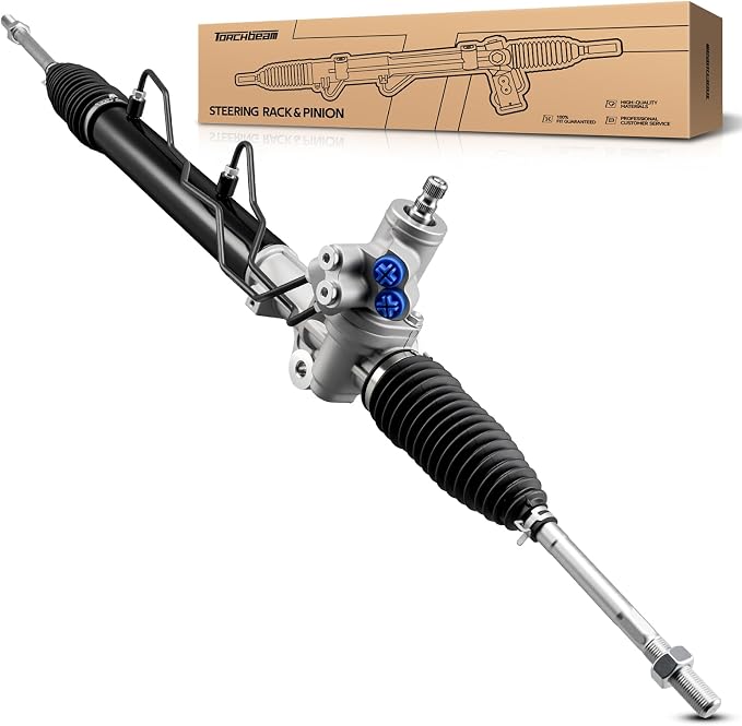Torchbeam Power Steering Rack & Pinion Assembly Fit for 2000-2001 I30, 2000 2001 2002 2003 Maxima, Hydraulic System Steering, Replaces OEM 26-3016