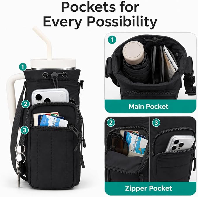 Water Bottle Carrier Bag