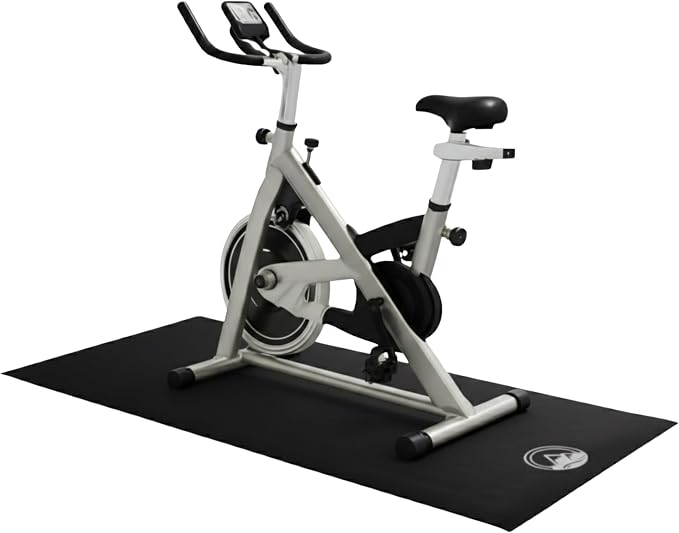 Treadmill & Exercise Equipment Mat – Non-Slip, Waterproof Pad for Bike, Walking Pad, Elliptical or Home Gym – Noise-Reducing Workout Floor Protector by Wakeman