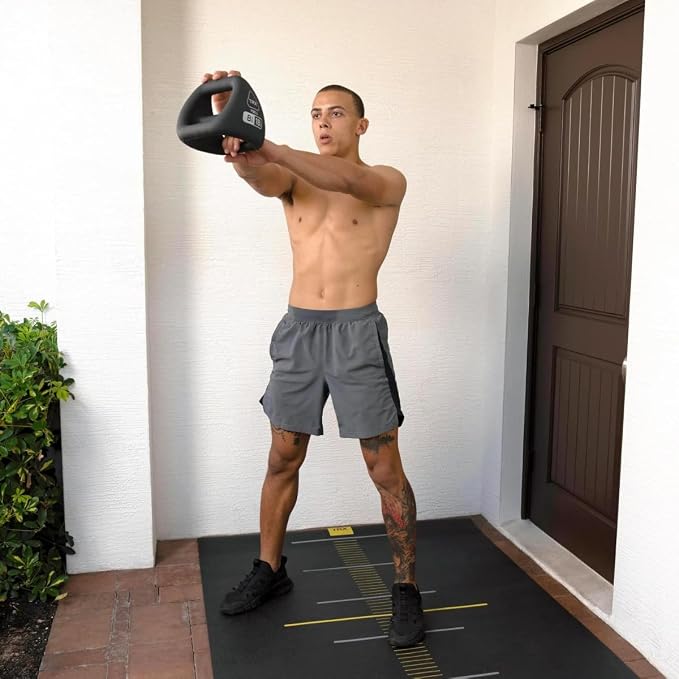 TRX YBell Neo Series 3-in-1 Kettlebell, Dumbbell and Push Up Bar Workout Equipment | Commercial Grade Neoprene Coated Surface | Perfect for Strength Training & Conditioning Workouts