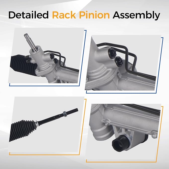 PAROD 52013466AL 26-2143 Steering Rack Pinion Assembly, Hydraulic Power | Fit for 2005-2010 Dodge Dakota, 2006-2009 Mitsubishi Raider
