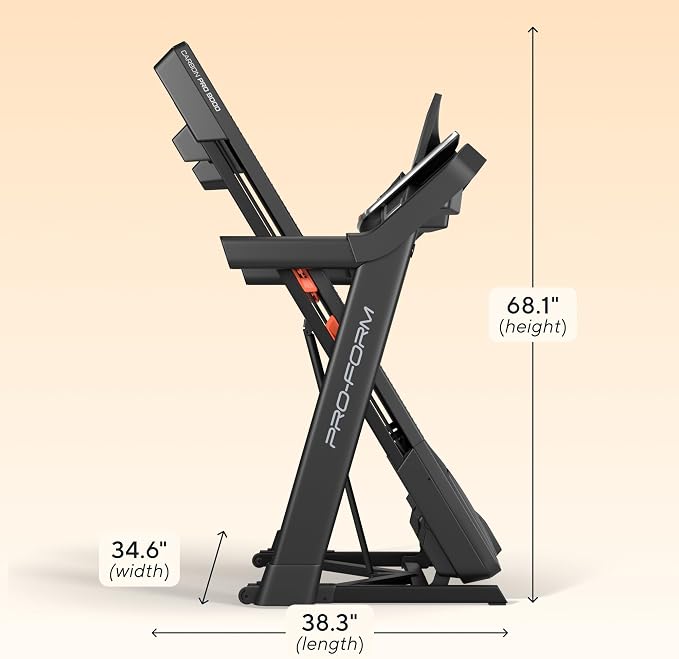 ProForm Pro Treadmills: Smart Treadmills for Walking and Running with SpaceSaver Design