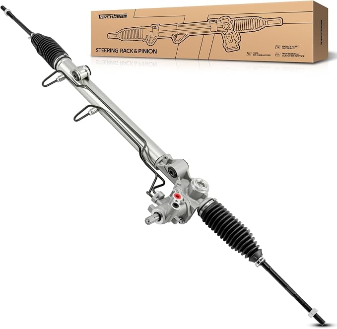 Torchbeam Hydraulic Power Steering Rack and Pinion for Taurus 08-09 All Models/10-12 3.5L, Flex 09 All Models/10-12 3.5L, Five Hundred 07, Taurus X 08-09, Sable 08-09, MKT 10-12 3.7L Replace# 222003
