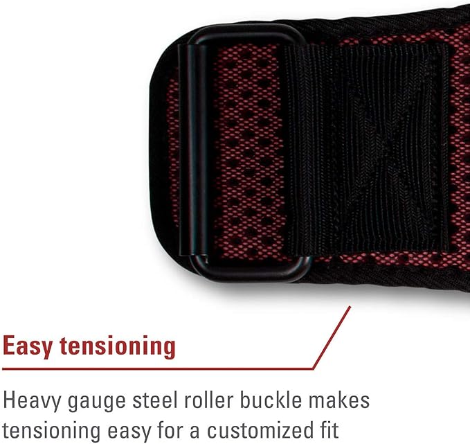 Harbinger Weightlifting Belt - Red, 4.5 Inch, Small