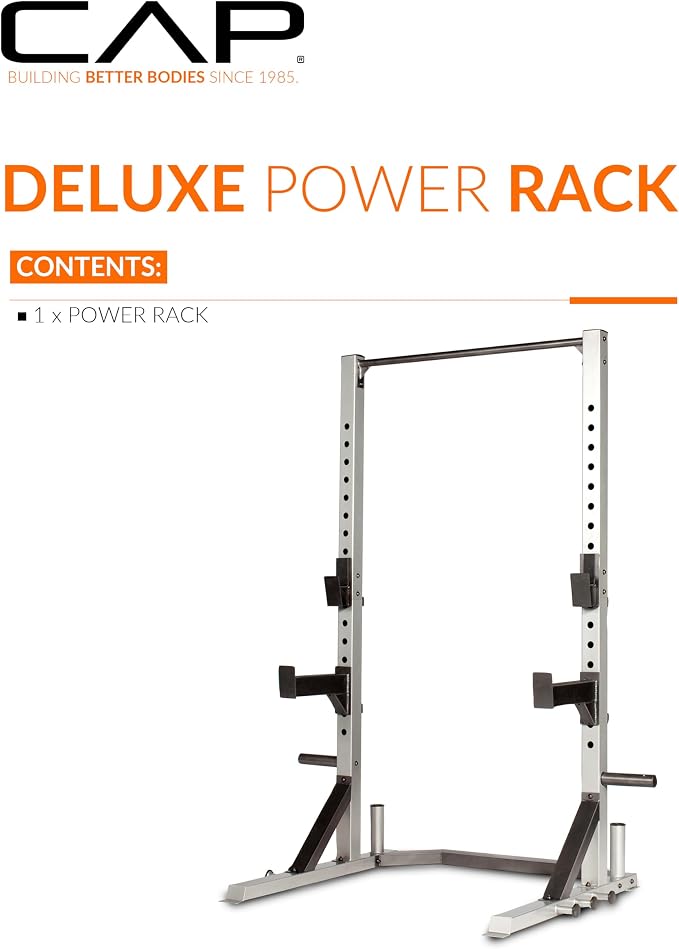 CAP Barbell FM-8000F Deluxe Power Rack Color Series