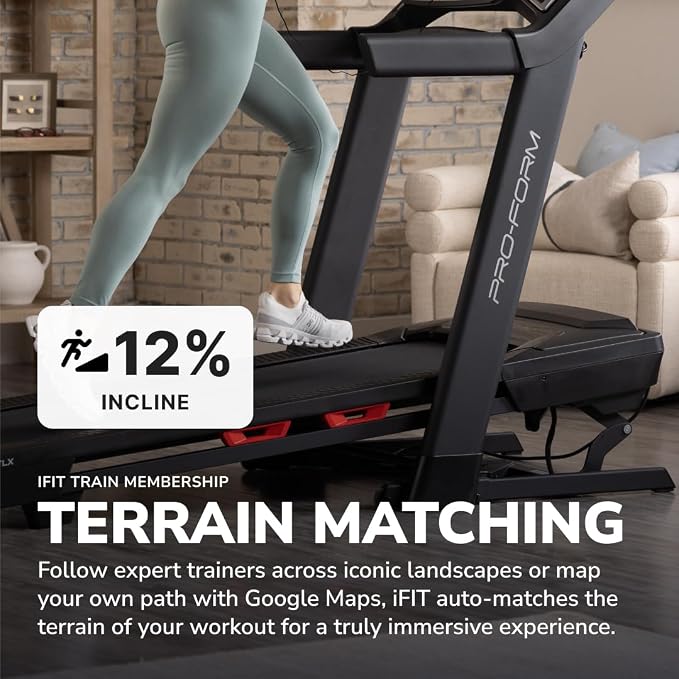 Proform Carbon Treadmills: Treadmills for Walking and Running with Built-in Fan and SpaceSaver Design