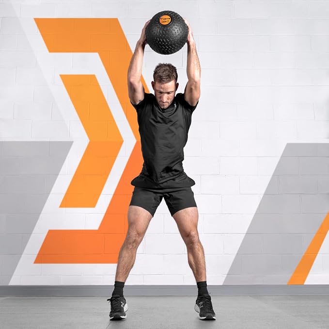 METIS Fitness Slam Balls [7lbs-66lbs] | Build Strength and Improve Fitness with Bounce-Resistant Slam Balls - Available Individually or as a Set
