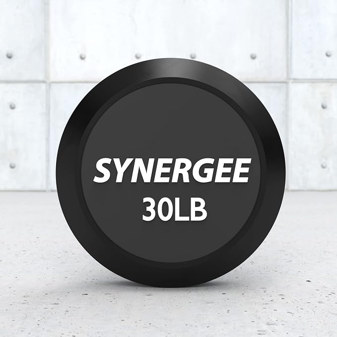 Synergee Fixed Barbell – Pre Weighted Straight Steel Bar