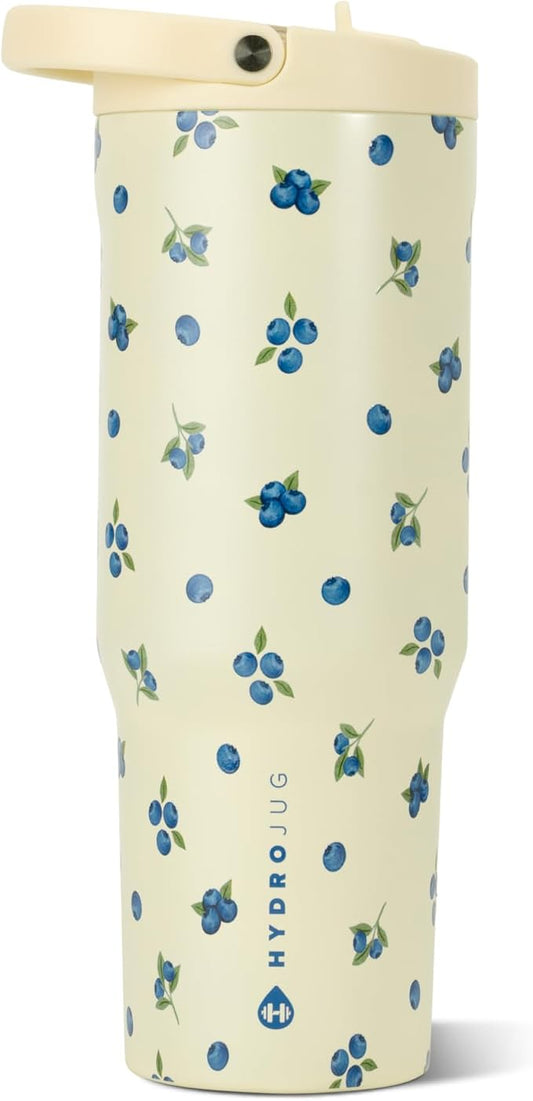 HydroJug Sport 32 oz Insulated Stainless Steel Water Bottle, Freshly Pick'd