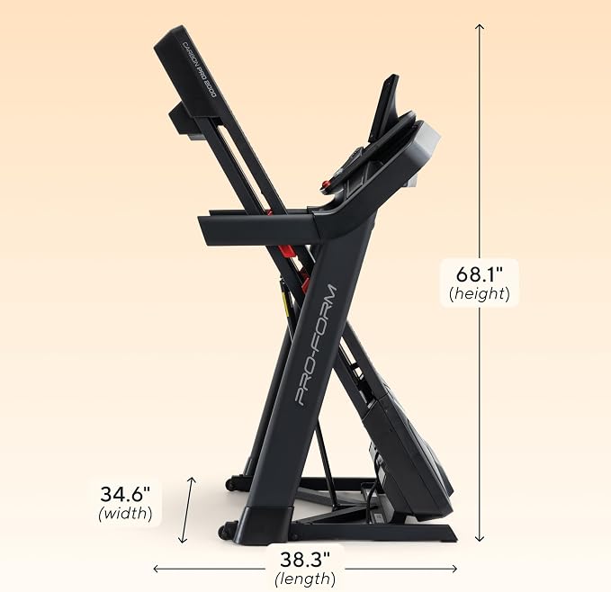 ProForm Pro Treadmills: Smart Treadmills for Walking and Running with SpaceSaver Design