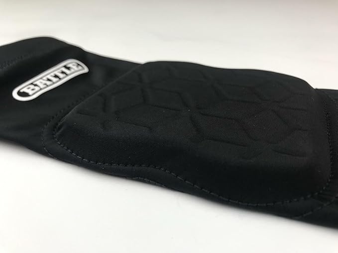 Battle Sports Elbow Padded Football Arm Sleeve, Adults, & Kids | Ultra-tight compression improves performance, Enhances circulation, Turf protection barrier, Guards against friction