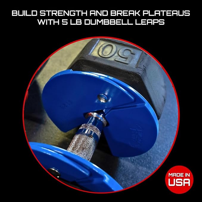 Micro Gainz 2.5LB Dumbbell Fractional Weight Plates, 2-Piece