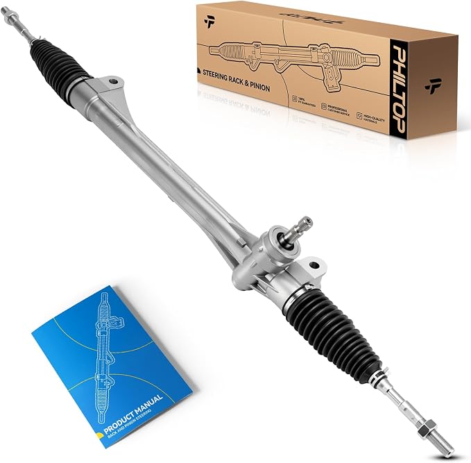 PHILTOP Power Steering Rack and Pinion Assembly for 2006-2012 RAV4 | Replace No.455100R020, 4551042040, 4551042090, 1G2697