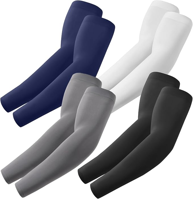 ROXUN Arm Sleeves Cooling UV Sun Protection Sport Compression for Men Women | UPF50,Seamless cover arms,Tattoo-covering,Lightweight & breathable,daily wear,Outdoor work,Basketball Baseball,Mangas