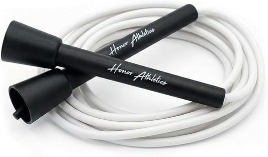 HONOR ATHLETICS Speed Rope, Skipping Rope - Best for Double Under, Boxing, MMA, Cardio Fitness Training Condition - Jump Rope