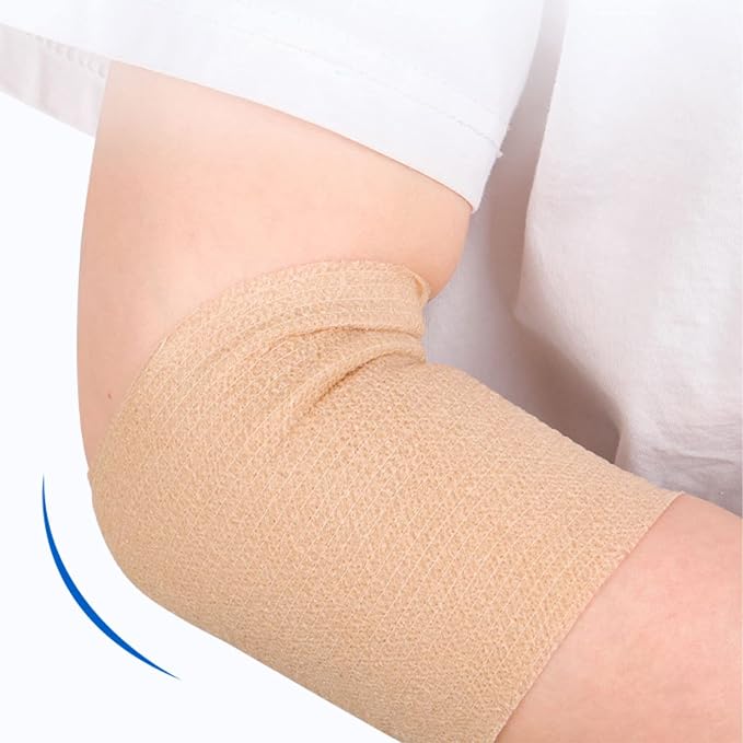 24 Pack Self Adhesive Bandage Wrap 2 Inch, Athletic Elastic Non Woven Cohesive Bandage for Sports, Wrist, Ankle Sprains, Swelling and Vet Wrap (Rainbow)