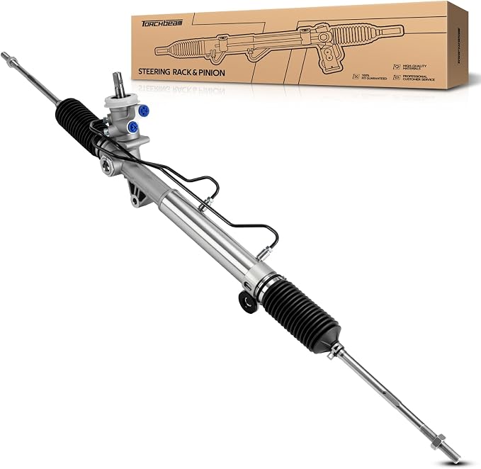 Torchbeam Power Steering Rack & Pinion Assembly Fit for 2005-2008 Uplander FWD, 2005-2006 Montana FWD SV6, 2005-2007 Terraza/Relay FWD, Hydraulic System Steering, Replaces OEM 22-1029