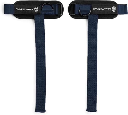 Gymreapers GripLink Lifting Straps – Heavy Duty D-Ring Weight Lifting Wrist Straps with Anti-Slip Silicone Grip Beads, Adjustable Support for Deadlifts, Powerlifting, Cable Machines & Gym Training