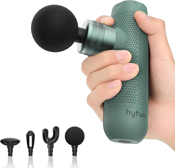 Super Mini Massage Gun, Deep Tissue Travel Massager for Muscle Relief