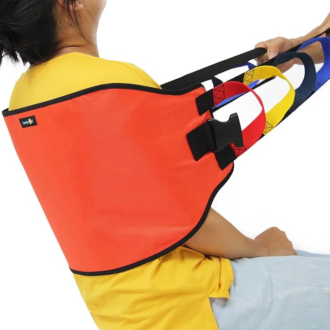 Transfer Sling, Transfer Belt for Elderly, Gait Belts for Seniors | Heavy Duty Patient Lift Belt,Mobility Standing&Lifting Aid for Disabled,Elderly,Injured-Safely Move from Bed and Wheelchair