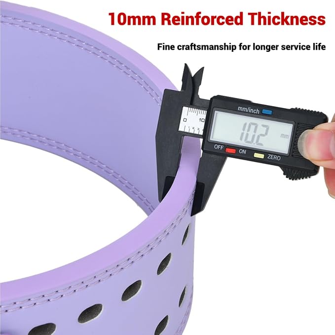 Weight Lifting Belt Adjustable Lever Belt for Powerlifting, Deadlift & Squat - Anti-Slip Waist Support, Core Stability, Durable Leather Fitness Accessories