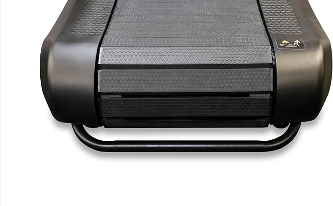 Tru Grit Fitness Runner Manual Treadmill, Exercise Equipment, 6 Resistance Levels, LCD, for Runners and Fitness Enthusiasts - Black