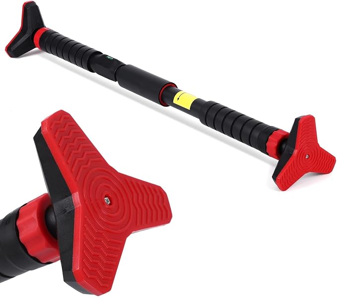Garvee Pull Up Bar for Doorway,Adjustable Chin Up Bar for with Level Meter | 440 LBS Max Load,No Screws Needed