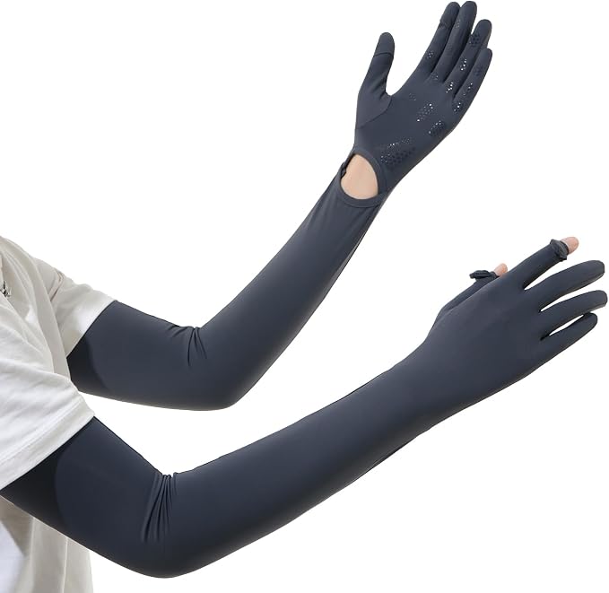 Women Driving Gloves, UV Protection Sun Gloves, Touchscreen Full Finger | UPF 50+ fabric blocks 99% UV rays, protecting hands during driving, cycling, fishing, hiking and outdoor activities