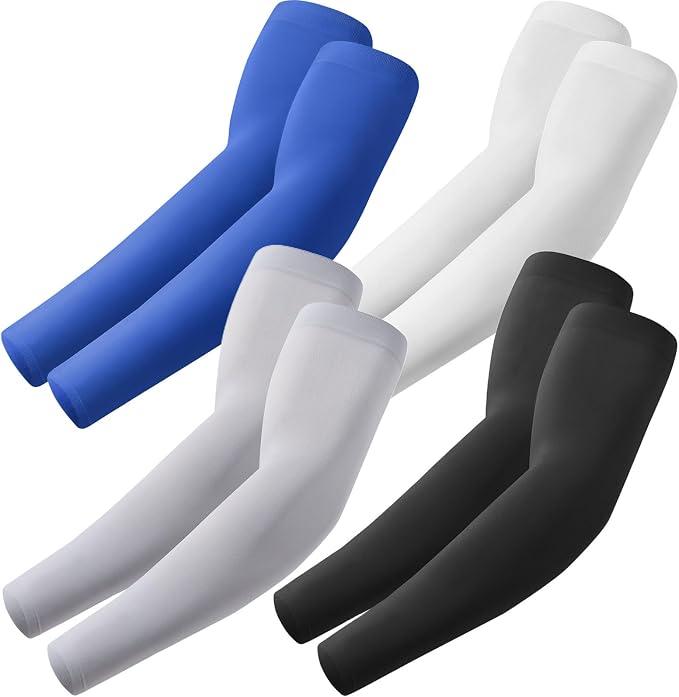 ROXUN Arm Sleeves Cooling UV Sun Protection Sport Compression for Men Women | UPF50,Seamless cover arms,Tattoo-covering,Lightweight & breathable,daily wear,Outdoor work,Basketball Baseball,Mangas