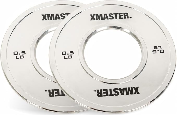 XMASTER FITNESS Chrome Steel Change Plates