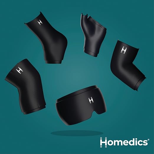 Homedics Hot and Cold Relief Gel Hand Sleeve, Heat or Ice Therapy | for Hand, Wrist, and Thumb, Soft-Touch Stretch Fabric, Contoured Hydrogel Design for Comfort and Relaxation