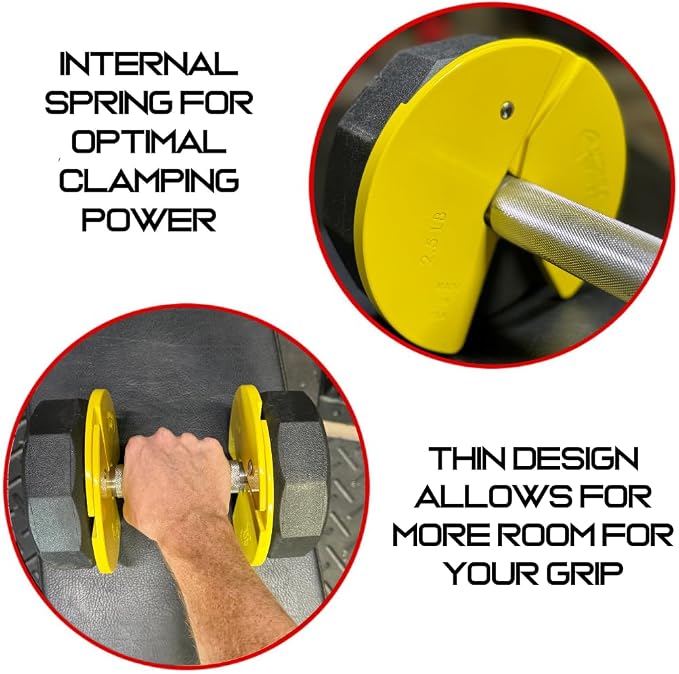 Micro Gainz 2.5LB Dumbbell Fractional Weight Plates, 4-Piece